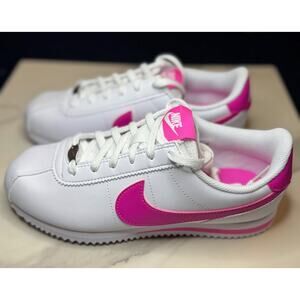 Nike Cortez White/Laser Fuchsia Size 6.5W